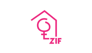 [Translate to Englisch:] Logo der Zentralen Informationsstelle Autonomer Frauenhäuser (ZIF) 
